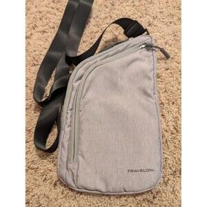 Travelon Crossbody Pouch Multiple Pockets